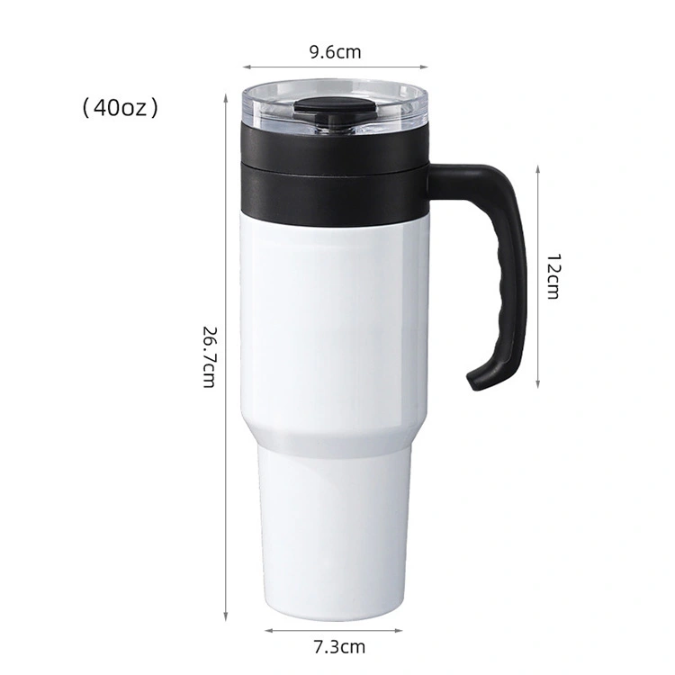 40oz tumbler med lokk