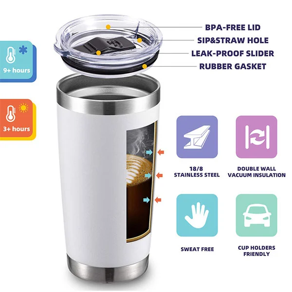 20oz Stainless Steel Mug