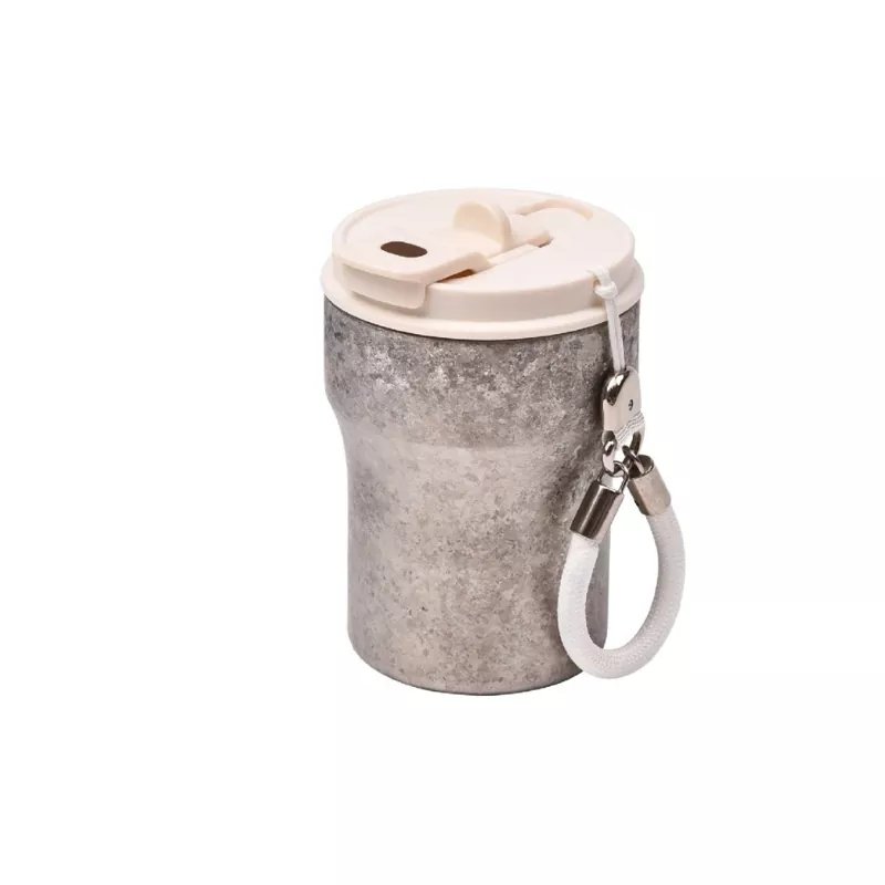 Titanium Duo drikkekaffekrus med lokk